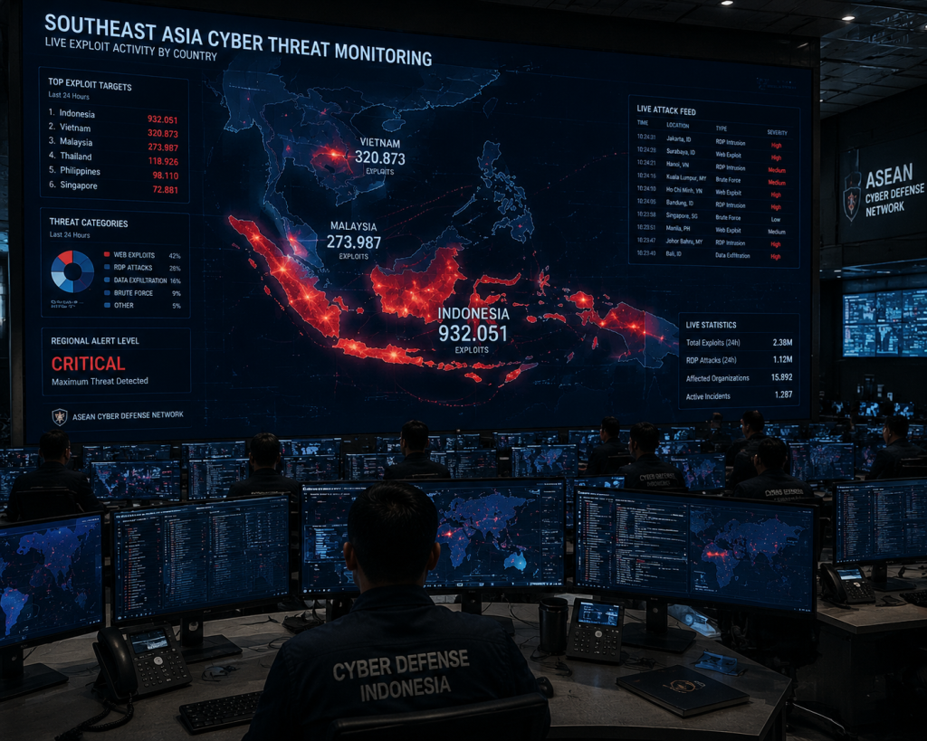 Kaspersky: 932.051 Exploit Hantam Perusahaanmu, Indonesia Nomor 1 di Asia Tenggara