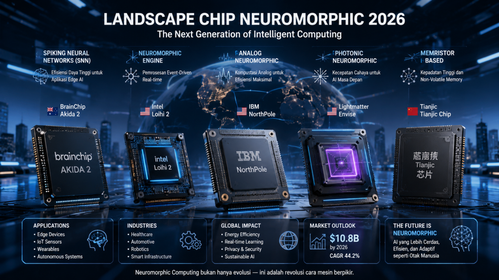 Intel Hala Point 2026: 1,15 Miliar Neuron, 100x Lebih Hemat dari GPU Manapun